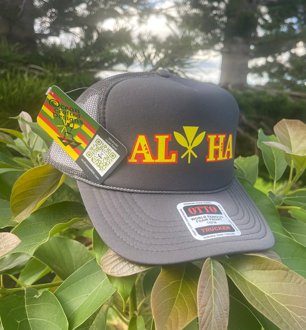 OCD Hawaii "ALOHA ALI'I " Trucker Hats