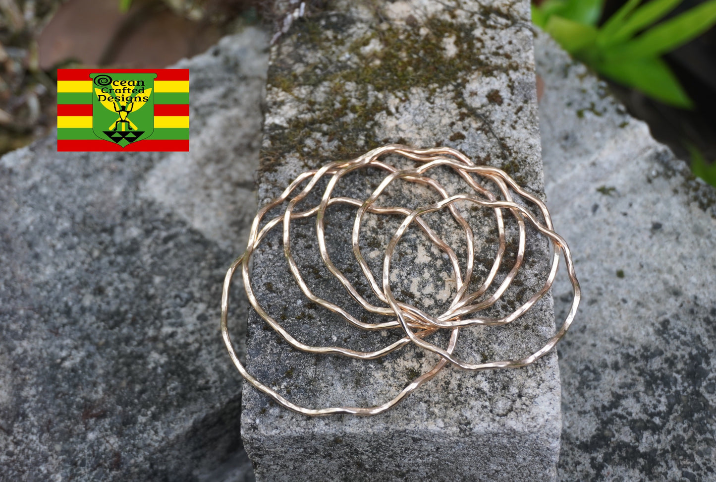 OCD Hawaii Wavy "Keola" Bangle