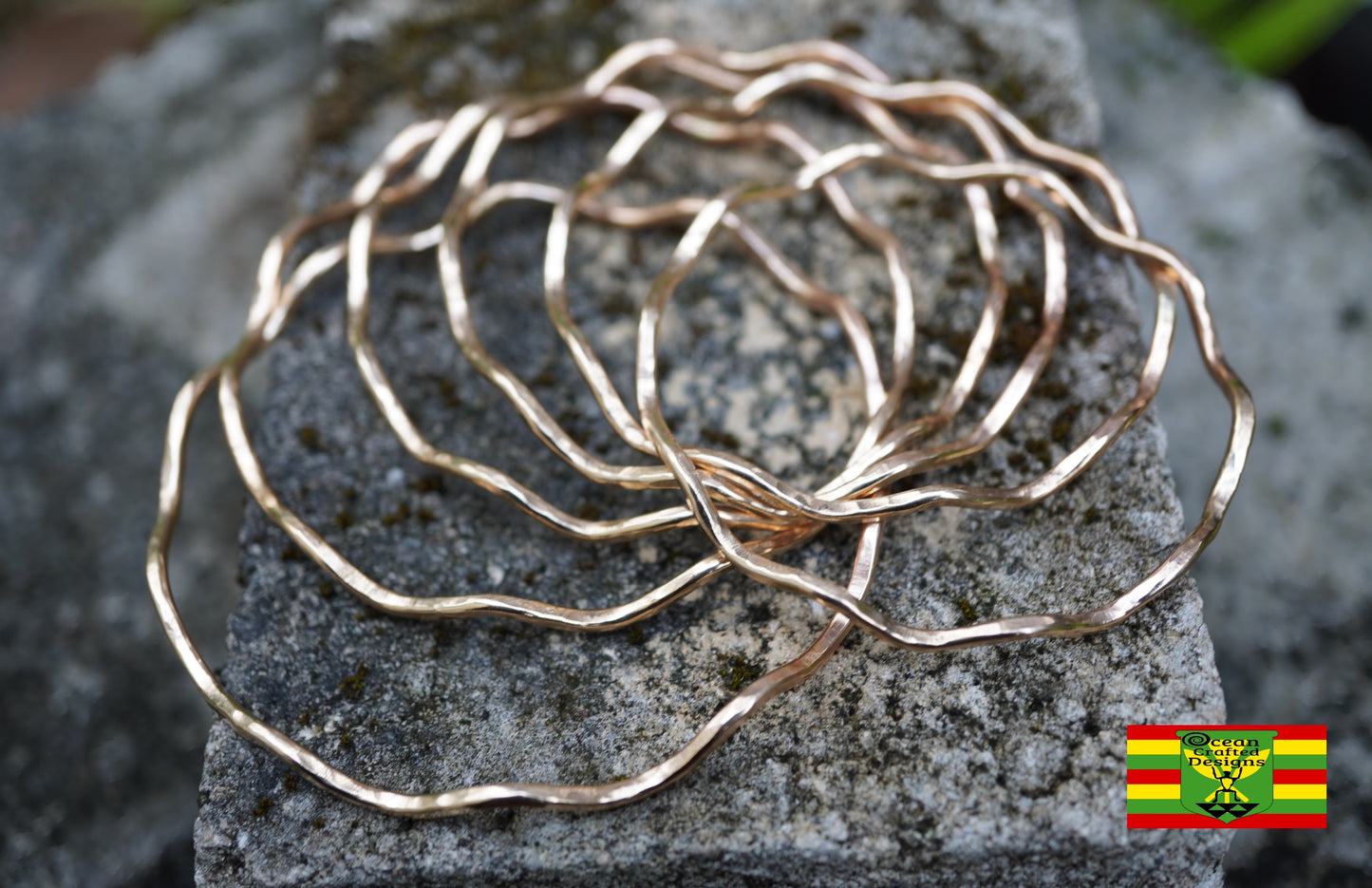 OCD Hawaii Wavy "Keola" Bangle