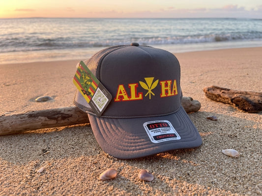OCD Hawaii   "ALOHA ALI'I "  Trucker Hats