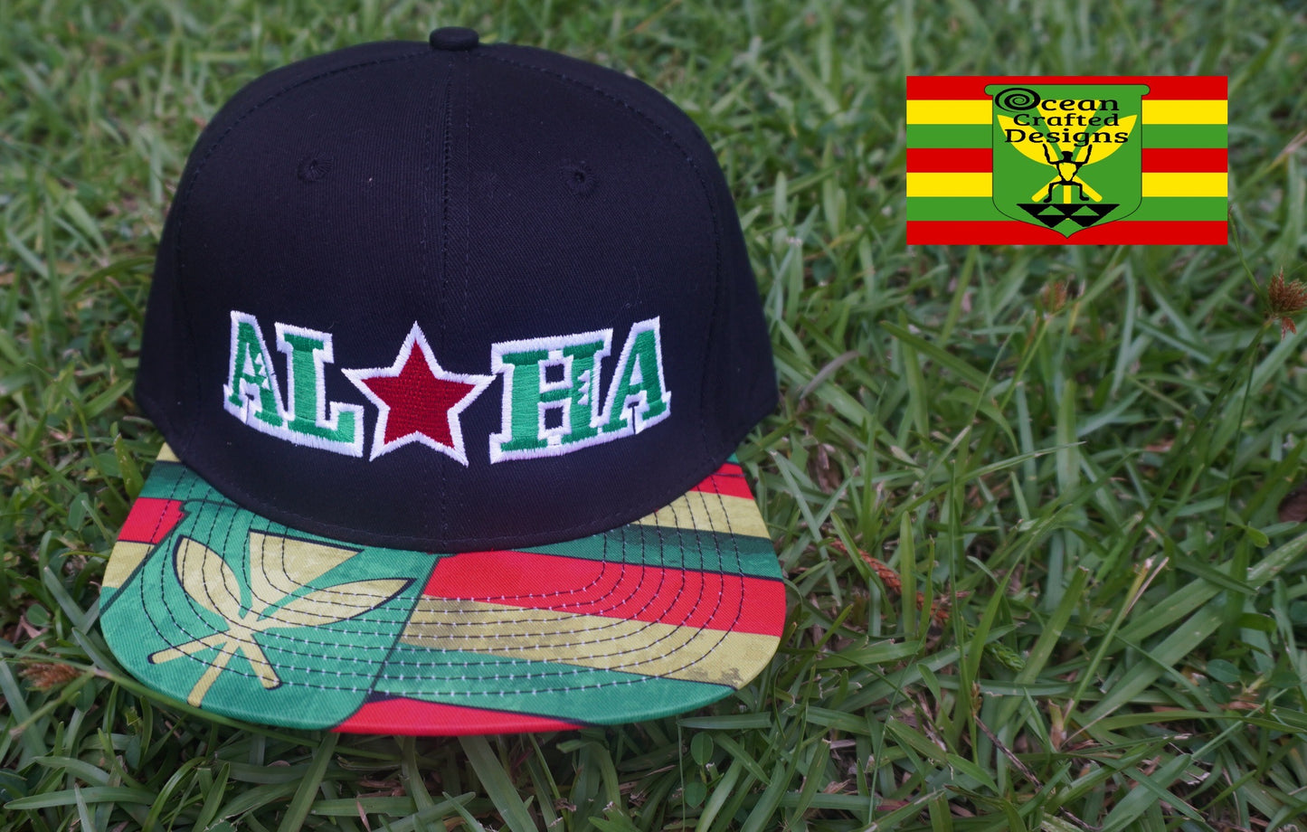 "ALOHA Red Star" Hat