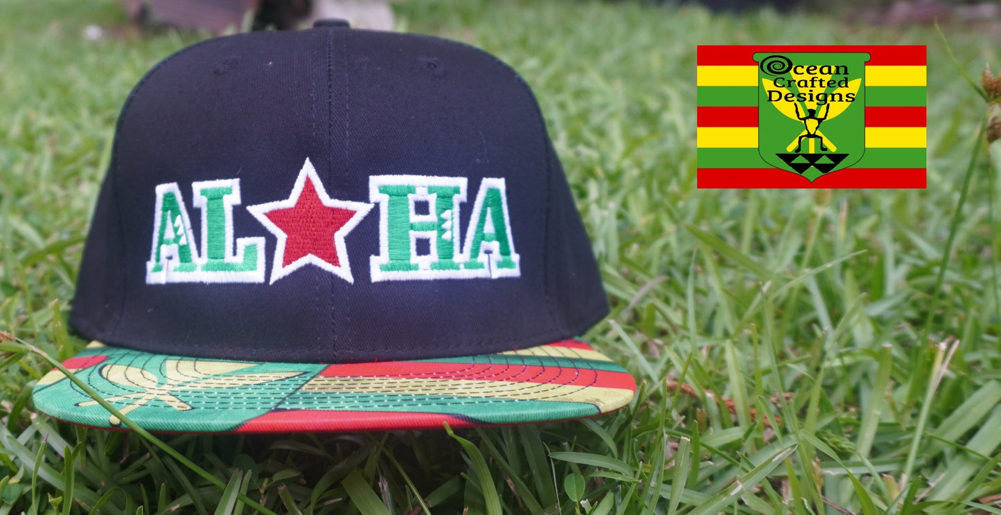 "ALOHA Red Star" Hat