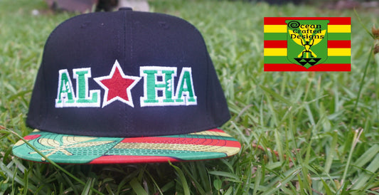 "ALOHA Red Star" Hat